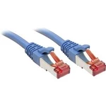 Síťový kabel RJ45 LINDY 47719, CAT 6, S/FTP, 2.00 m, modrá