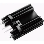 Lisovaný chladič Fischer Elektronik SK 104 25,4 STC-220 + THF 104, 14 K/W, (d x š x v) 34.9 x 25.4 x 12.7 mm