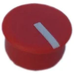 Krytka knoflíku Vhodné pro kulaté tlačítko 10 mm PSP C100-6 10 mm, červená, bílá, 1 ks