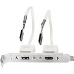 Adaptér USB 2.0 LINDY stříbrná