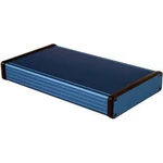 Univerzální pouzdro hliníkové Hammond Electronics, (d x š x v) 220 x 125 x 30,5 mm, modrá