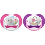 Philips Avent Ultra Air SCF080/08 6-18 m dudlík Girl 2 ks