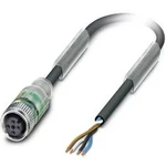 Upravený zástrčkový konektor pro senzory - aktory Phoenix Contact SAC-4P-10,0-PUR/M12FS-2L 1694839 zásuvka, rovná, 10.00 m, 1 ks