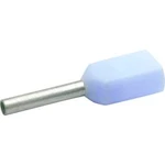 Dvojitá dutinka Klauke 8678, 0,25 mm², 8mm, 1000 ks, světle modrá