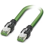 Síťový kabel RJ45 Phoenix Contact 1418413, CAT 5, CAT 5e, SF/UTP, 30.00 cm, zelená
