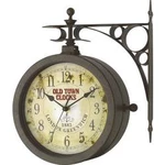 Venkovní/vnitřní nástěnné hodiny s teploměrem TFA Old Town