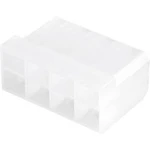 Konektor, 6,3 mm, 1 - 2,5 mm², 8pólové, transparentní