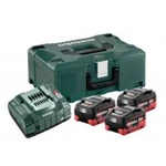 Akumulátor do nářadí a nabíječka, Metabo 685069000, 18 V, 5.5 Ah, LiHD