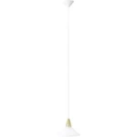 Závěsné světlo LED Brilliant Pastell 74270/05, E27, 75 W, bílá, buk