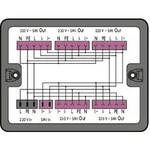 Rozvodný box WAGO 20 A, 250 V, černá, 1 ks