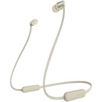 Bluetooth® špuntová sluchátka Sony WI-C310 WIC310N.CE7, zlatá
