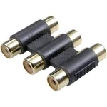 Cinch audio adaptér SpeaKa Professional SP-7870664, černá