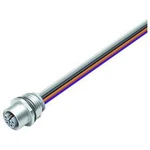 Upravený zástrčkový konektor pro senzory - aktory Binder 09 0642 700 05 zásuvka, vestavná vertikální, Pólů: 5, 1 ks