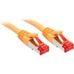 Síťový kabel RJ45 LINDY 47763, CAT 6, S/FTP, 1.50 m, žlutá