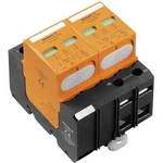 Svodič přepětí Weidmüller VPU I 2 LCF 280V/25KA 1351640000, 25 kA, černá, oranžová
