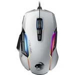 Optická herní myš Roccat Kone AIMO Remastered ROC-11-820-WE, s podsvícením, bílá