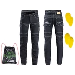 Pánské moto jeansy W-TEC Aredator EVO  32  černá