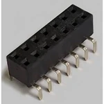 Zásuvková lišta BKL Electronic 10122231, řádky 2, kontakty na řádek 7, 1 ks