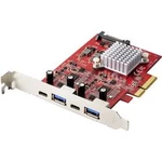PCIe karta USB 3.1 Renkforce RF-4679642 RF-4679642, 2 + 2 port