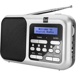 Stolní rádio Dual DAB 4.2, DAB+, FM, stříbrná