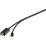 USB / HDMI kabel Renkforce [1x USB-C™ zástrčka - 1x HDMI zástrčka] černá 1.80 m