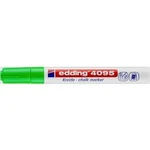 Edding 4095, 4-4095011 křídový popisovač , 4 mm, 15 mm, světle zelená