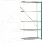 Přístavný modul regálu oddělení Manuflex RP1118.5021, (š x v x h) 1000 x 2000 x 400 mm