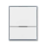 ABB Element kryt vypínače bílá/ledová šedá 3558E-A00653 04 s průzorem