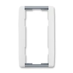 ABB Element dvojrámeček bílá/ledová šedá 3901E-A00121 04 svislý