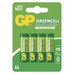 Tužkové baterie AA GP R6 Greencell blistr