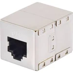 Síťový adaptér RJ45 Renkforce RF-4212189 CAT 6 [1x RJ45 zásuvka - 1x RJ45 zásuvka], kov