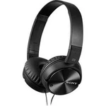 Cestovní sluchátka On Ear Sony MDR-ZX110NA MDRZX110NAB.CE7, černá