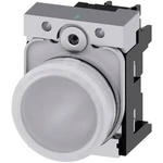 Signalizační světlo Siemens 3SU11566AA601AA0, Vysoký lesk , 230 V/AC, bílá, 1 ks