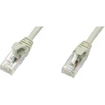 Síťový kabel RJ45 Telegärtner L00003E0003, CAT 5e, U/UTP, 5.00 m, šedá