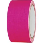 Gaffa páska se skelným vláknem TOOLCRAFT 80FL5025PC 80FL5025PC, (d x š) 25 m x 50 mm, tavné lepidlo, neonově růžová, 1 ks