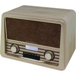 Stolní rádio SoundMaster NR920 Nostalgie, dřevo, světle hnědá