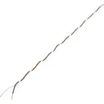 Navíjecí drát Conrad Components Wire Wrap, 2 x 0.20 mm², vnější Ø 1.80 mm, bílá, modrá, 25 m