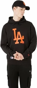 Los Angeles Dodgers MLB Seasonal Team Logo Black/Orange XL Felpa
