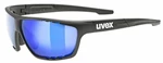 UVEX Sportstyle 706 CV Black Mat/Colorvision Mirror Blue Gafas de ciclismo
