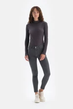 Dagi Anthracite Denim Push-Up Leggings