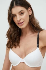 Podprsenka Calvin Klein Underwear biela farba,jednofarebný,000QF7219E