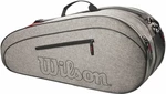 Wilson Team 6 Pack Heather Grey Team Borsa da tennis