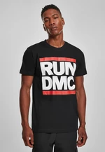 Run DMC Logo Tee černé