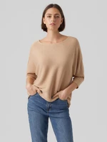 Női pulóver Vero Moda Beige