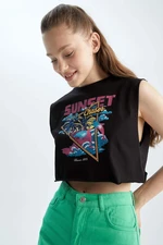 DEFACTO Crop Printed Athlete