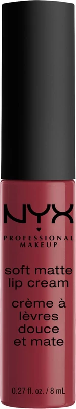 NYX Professional Makeup Soft Matte Lip Cream Ikonická tekutá rtěnka - Budapest 8 ml