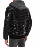Zimná bunda Dstreet pre mužov čiernej farby