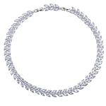 CRYSTalp Elegantní náhrdelník s krystaly Luminous 12251.R