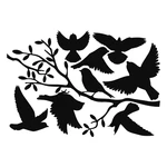 Naklejka odstraszająca ptaki na okno 33x23 cm – Esschert Design