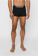 Organic Boxer Shorts 3-Pack Black+Black+Black